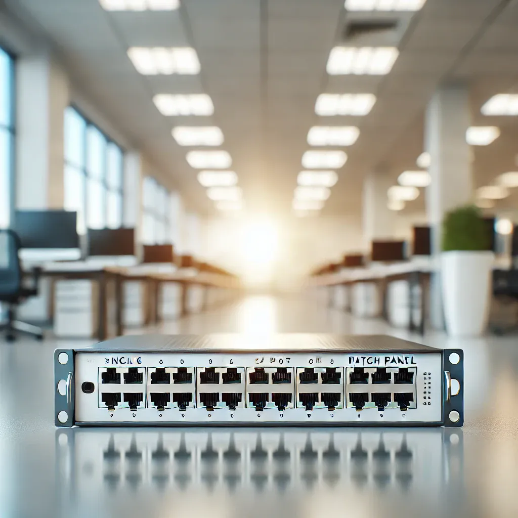 CAT6 Full 24 Port Patch Panel