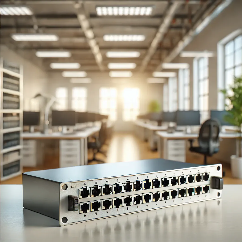 CAT6 Modüler 24 Port Patch Panel