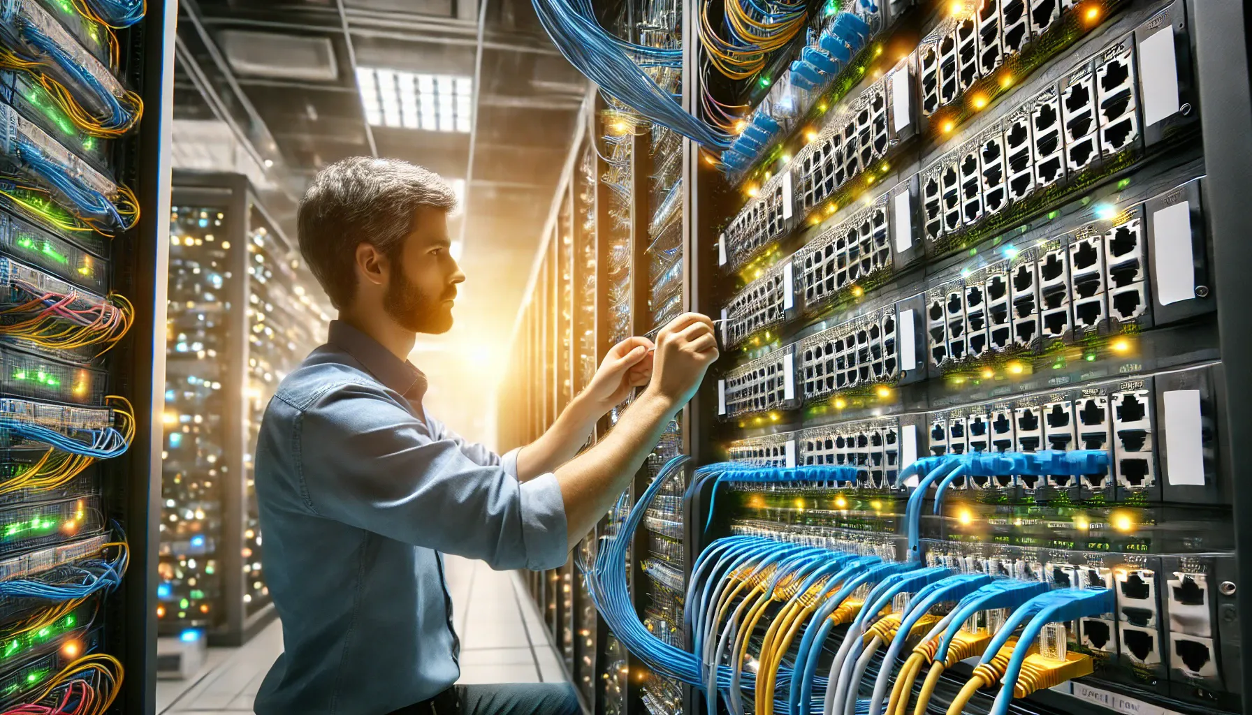 Patch Panel Montajı ve Bağlantı Süreci